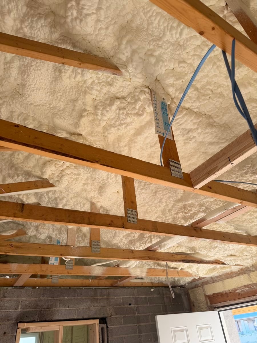 Interior renovation and restoration in progress